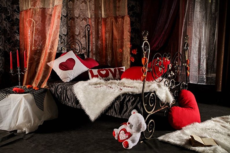 We decorate the apartment on February 14 - photo