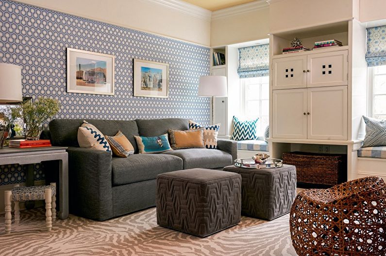 The combination of wallpaper in the interior - What you need to consider