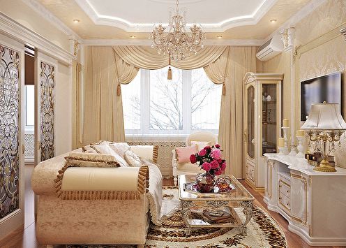 Classic style apartment design (85 photos)