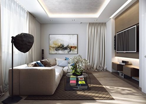 Living room design 12 sq.m. (90 photos)