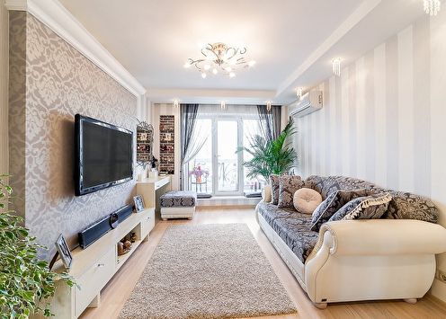 The combination of wallpaper in the interior: 80 photo ideas