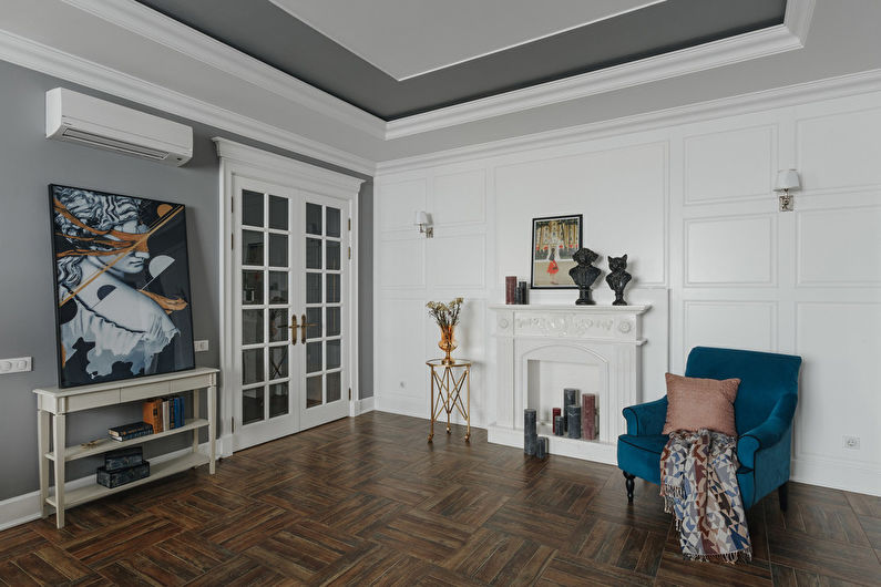 Classical style living room with bright accents - photo 3