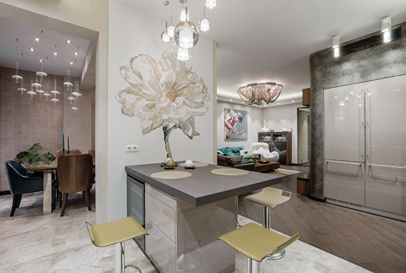 Kitchen design “Flower”
