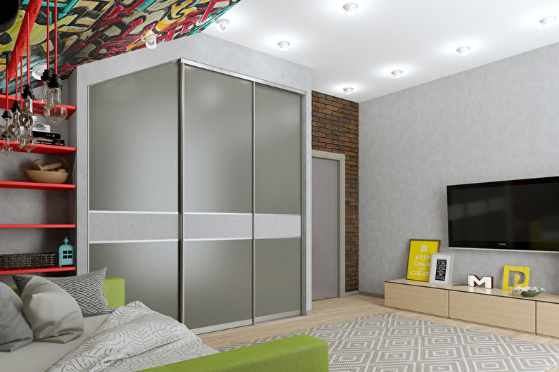 Dynamic Kiwi: Children's Room for a Teenage Boy