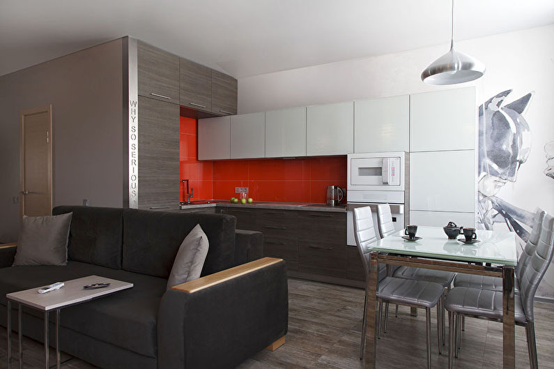 “Why So Serious?”: Kitchen Interior