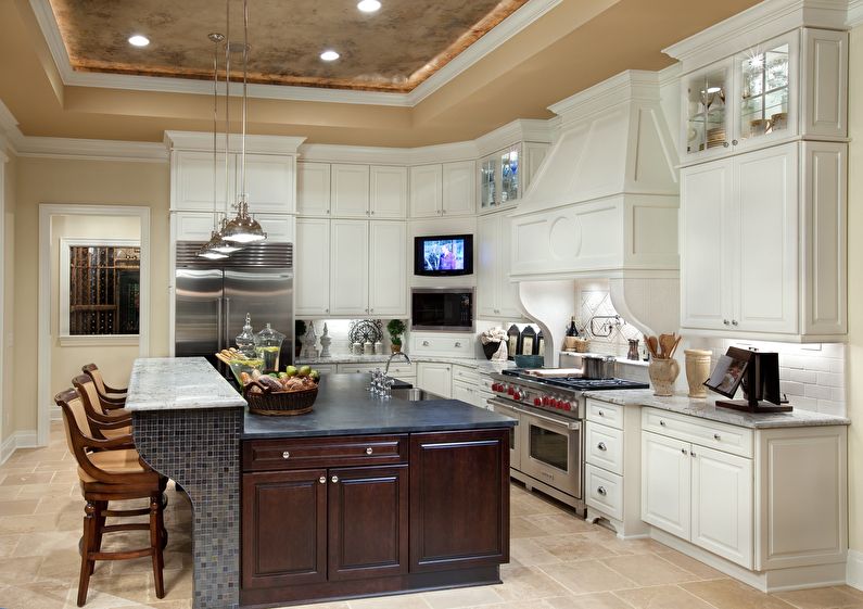 Italian style kitchen interior design