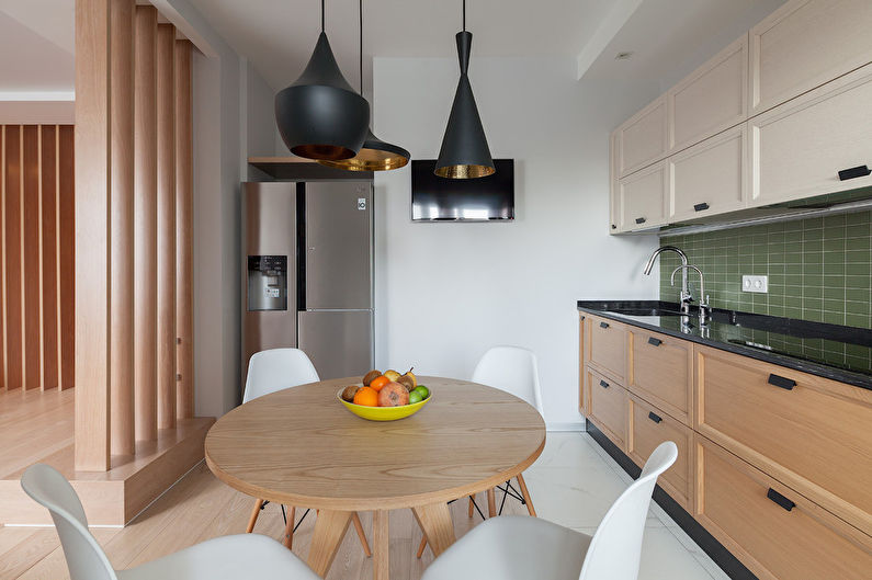 Modern style kitchen interior