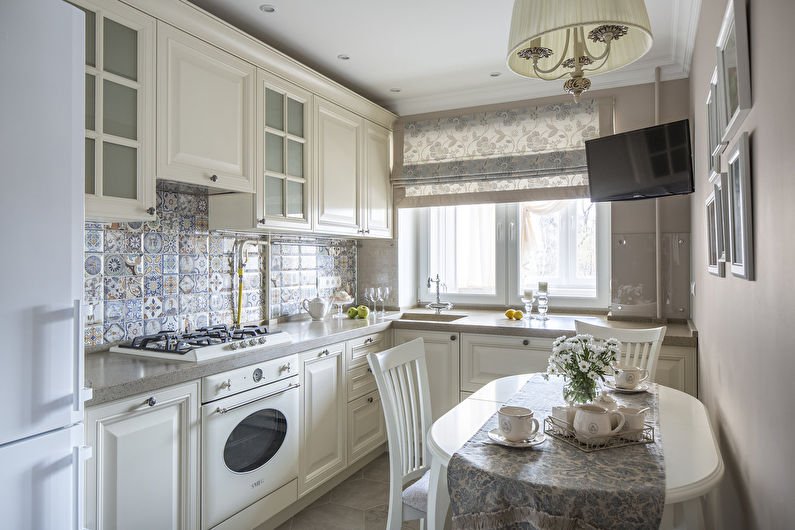 Kitchen furniture in provence style