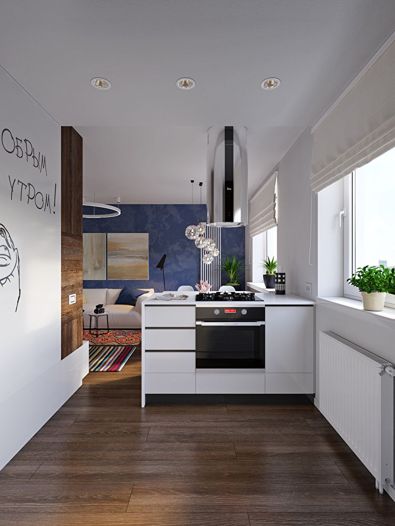 Mini studio: โครงการออกแบบอพาร์ตเมนต์ขนาดเล็ก