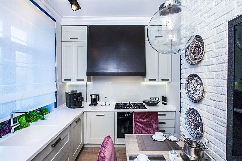 Kitchen design 9 sq.m. (80 photos)
