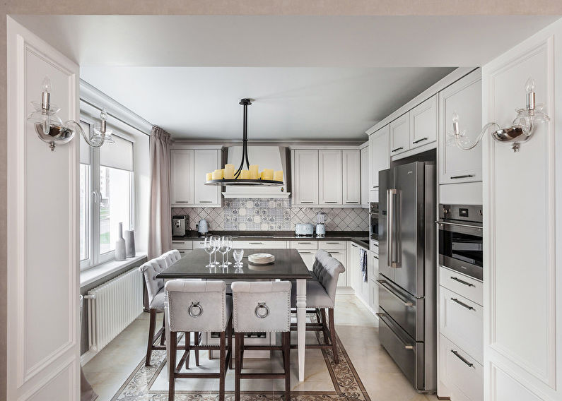 Fragrance of Delicacy: Design of a light kitchen