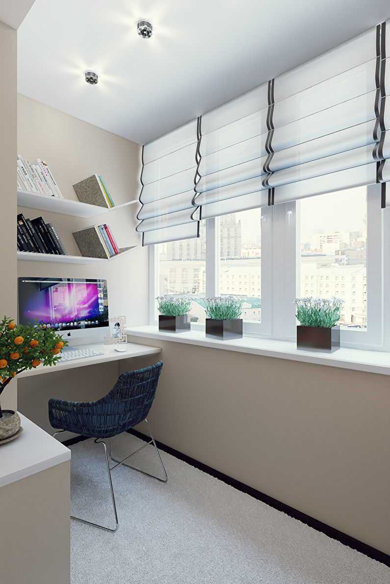 Interior of a Small Apartment, 50 m2 - photo 9