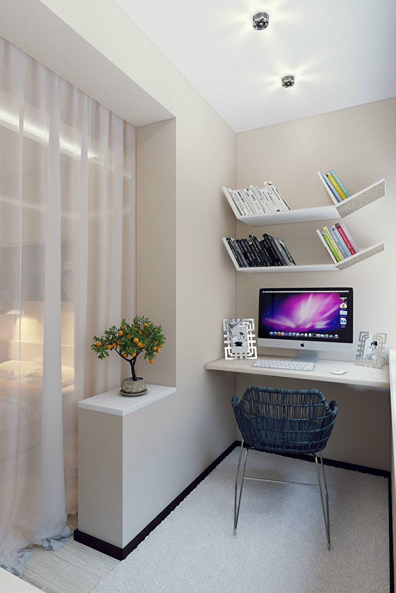 Interior of a Small Apartment, 50 m2 - photo 10