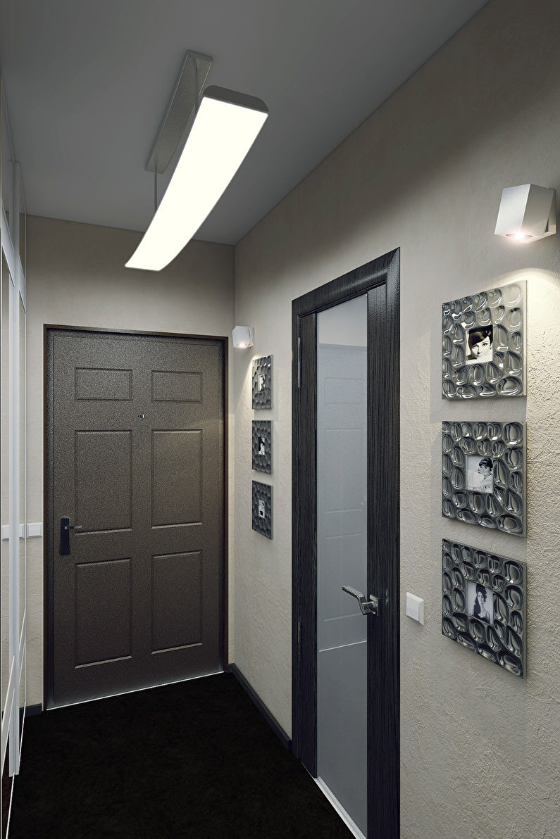 Interior of a small apartment, 50 m2 - photo 14