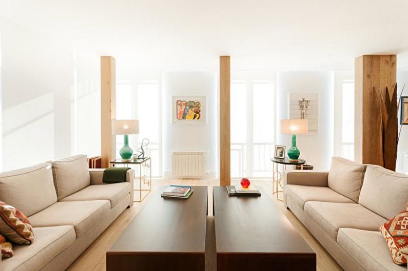 Living Room Design 2018 - Warm Palette