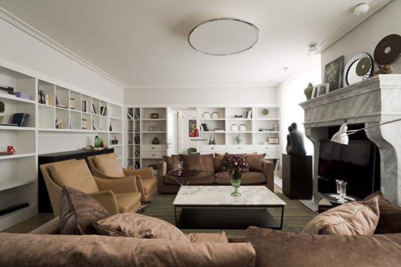 Design living room 2018 in a modern style