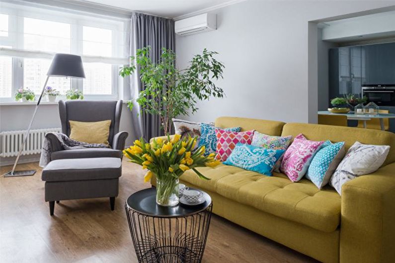 Interior design living room 2018 - photo
