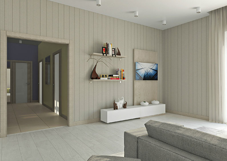 Interior of an Apartment 69 m2, Novosibirsk - photo 3