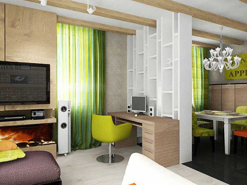 Warm and Bright: Fusion style apartment - photo 2