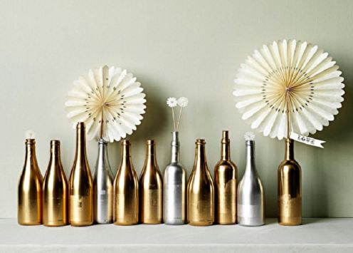 DIY bottle decor: 70 photo ideas
