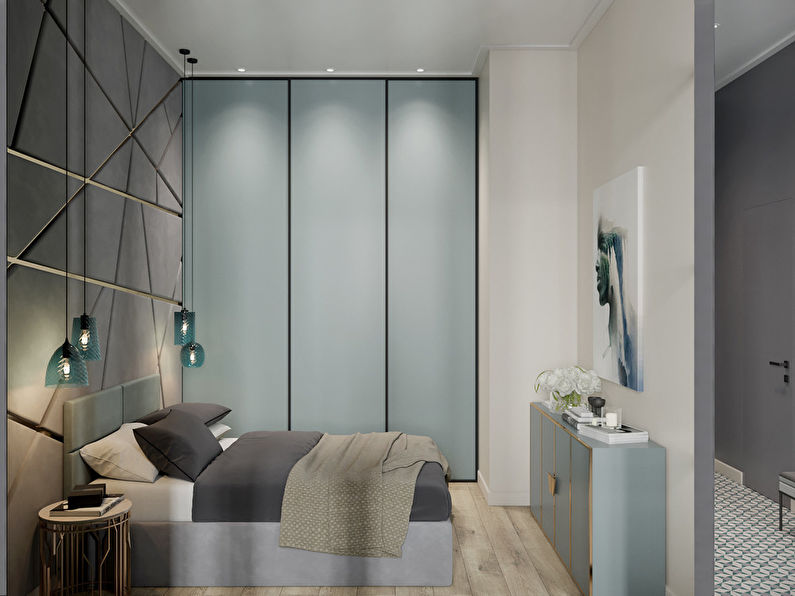The interior of the studio apartment is 37 sq.m. - photo 5