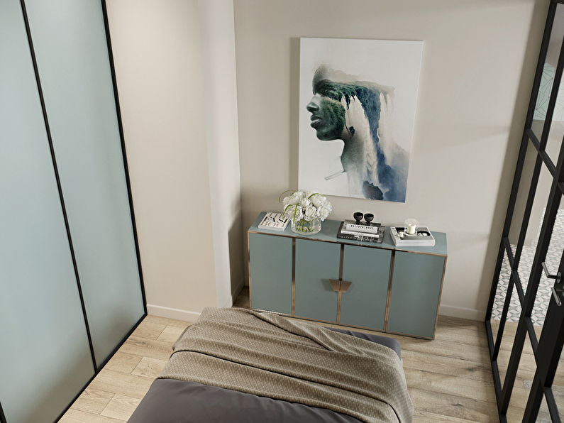 The interior of the studio apartment is 37 sq.m. - photo 6
