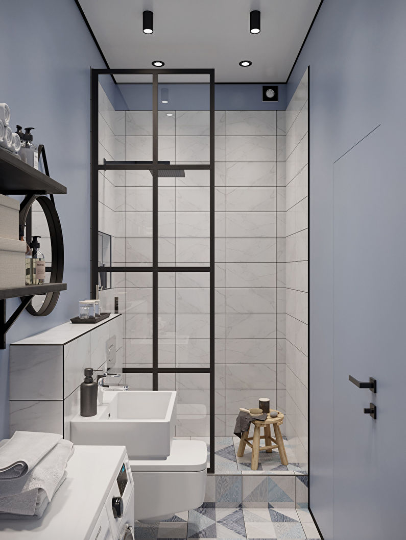 The interior of the studio apartment is 37 sq.m. - photo 8