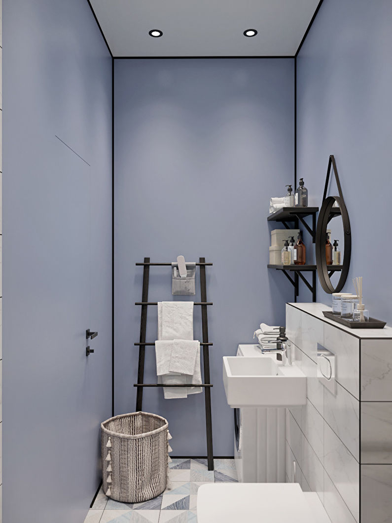 The interior of the studio apartment is 37 sq.m. - photo 9