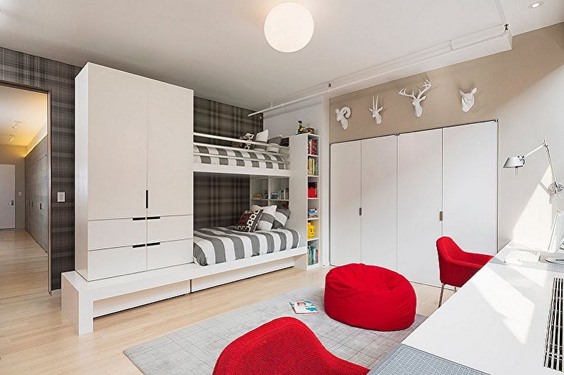 Furniture for a nursery for two boys - Beds
