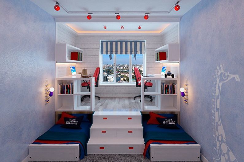 Furniture for a nursery for two boys - Beds