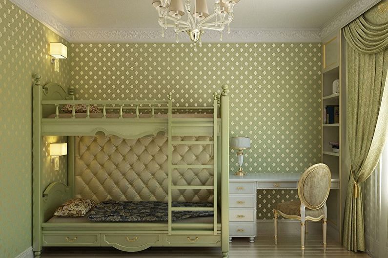Interior design of a children's room for two boys - photo