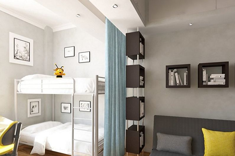 Design a bedroom and a nursery in one room - How to choose furniture