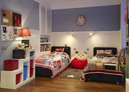 Children's design for two boys (85 photos)