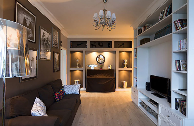 Small Living Room Design - Floor Finish