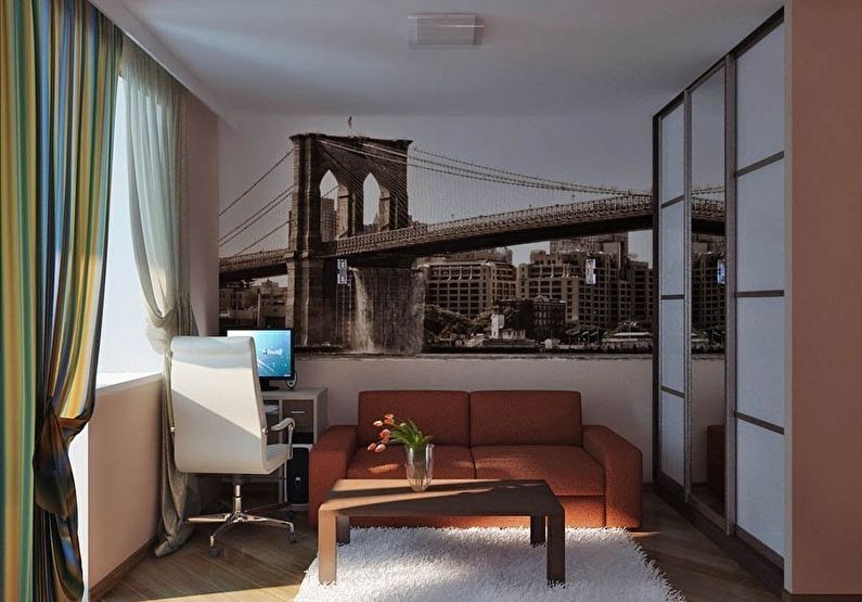 Small Living Room Design - Wall Decoration