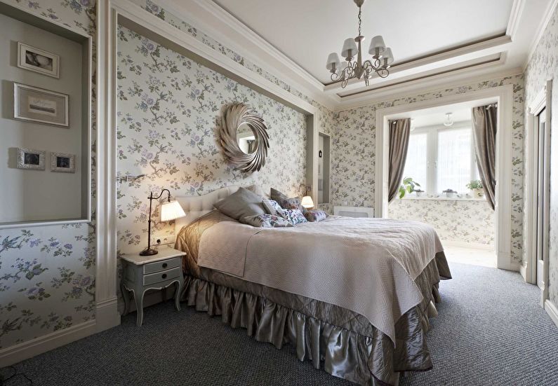 Grå farve i interiøret - provence-stil