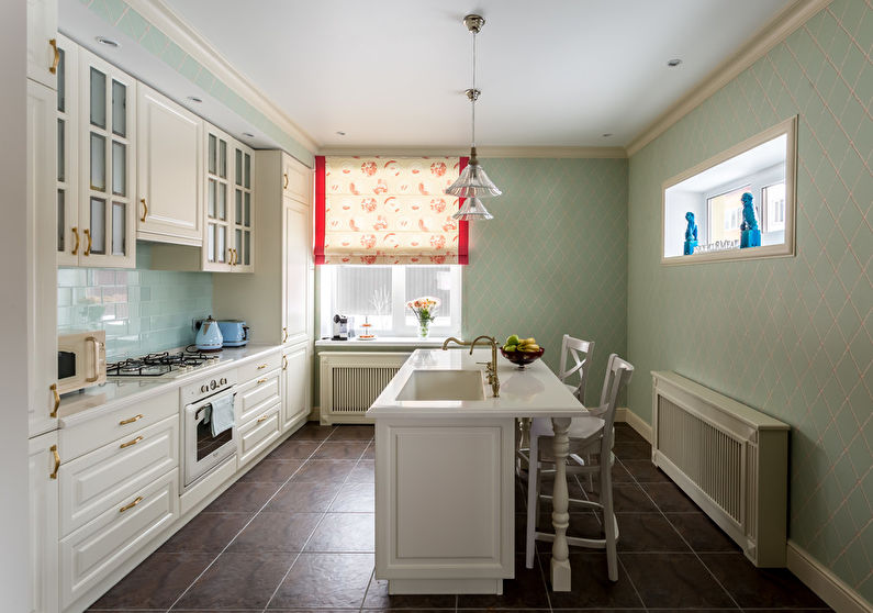 Cuisines lumineuses de style classique
