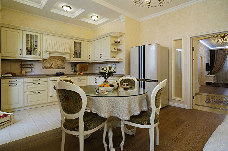 Cuisines lumineuses de style classique