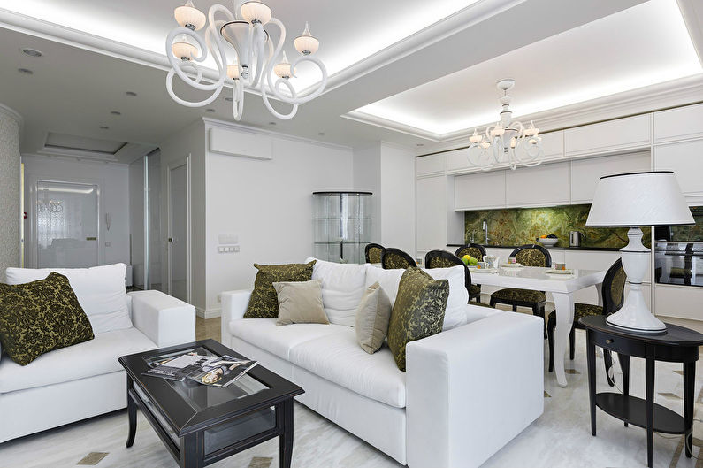Onyx in the interior - Living Room, Moscow - photo 3