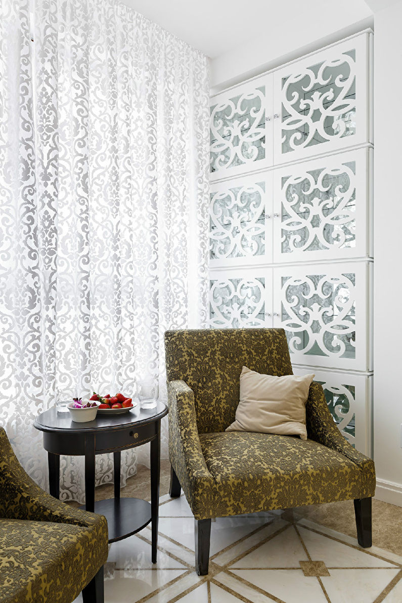 Onyx in the interior - Living Room, Moscow - photo 5