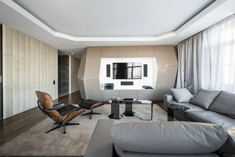 Cozy Futurism: Apartment 190 m2 - photo 1