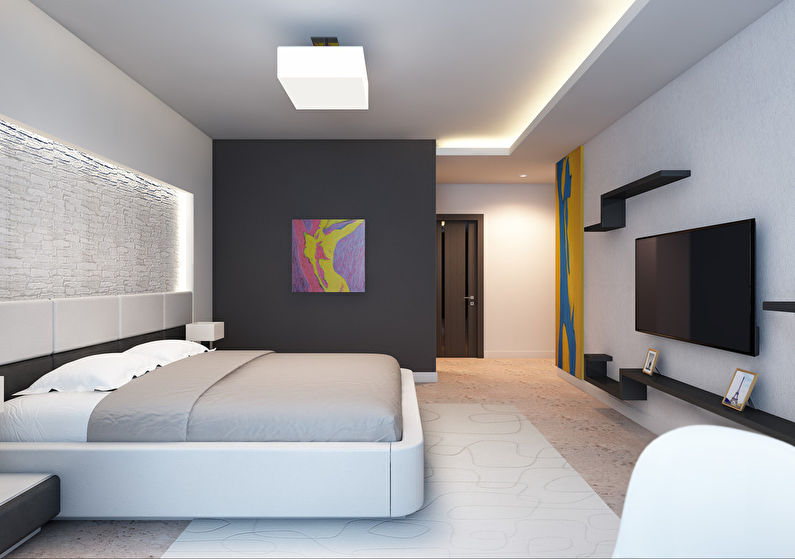 Bedroom Design in a Four-Room Apartment - photo 2