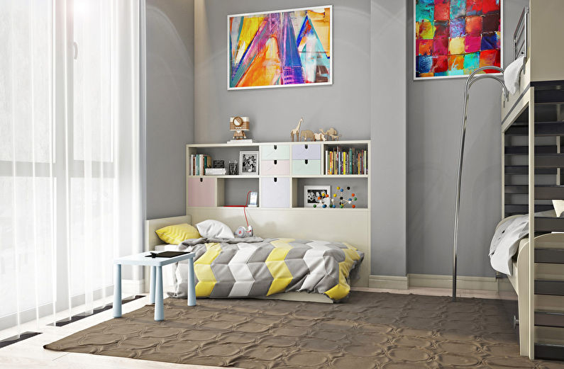 Children's room in Urban style - photo 1