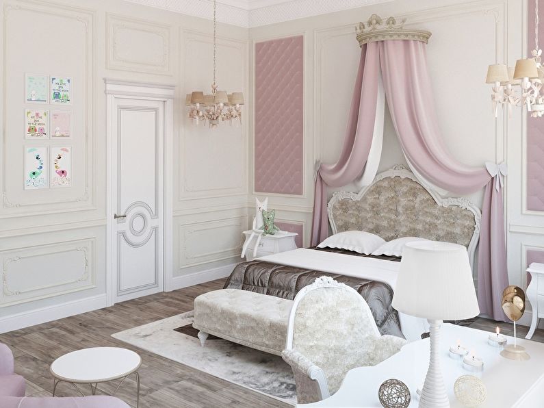 Children's room in pastel colors - photo 1