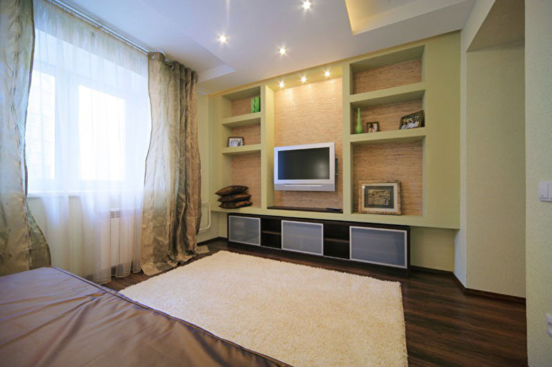Drywall Niche di bilik tidur