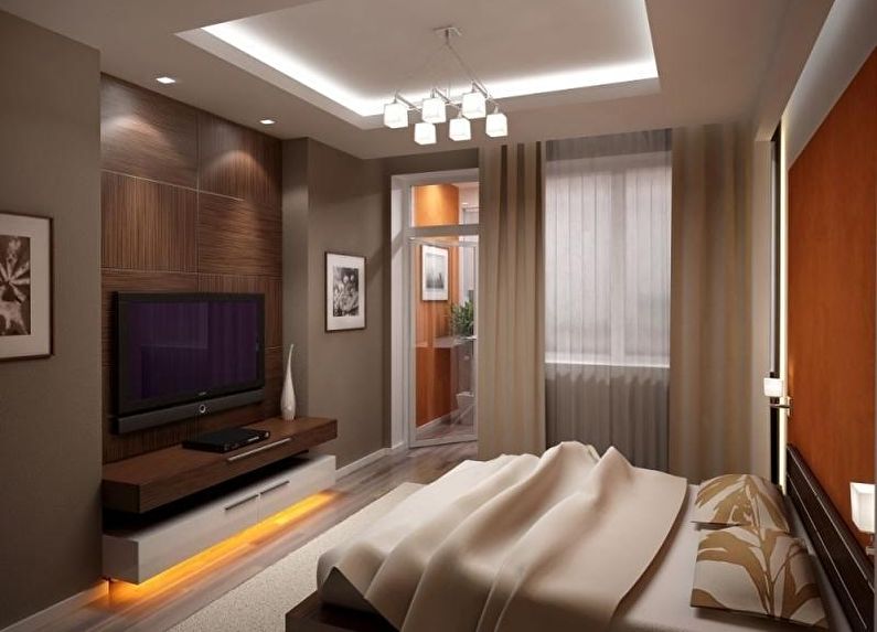Drywall Niche di bilik tidur
