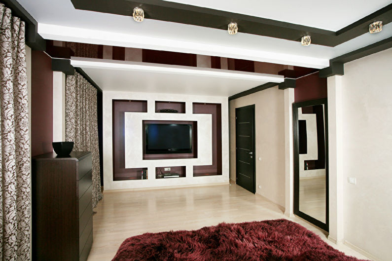 Reka Bentuk TV Drywall