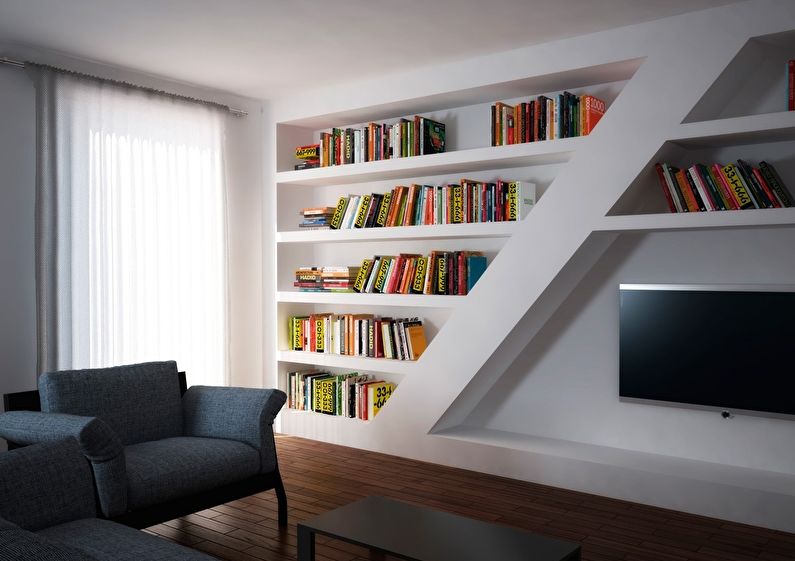 Reka Bentuk TV Drywall