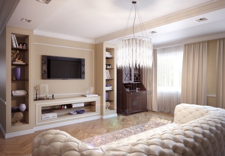 Reka Bentuk TV Drywall