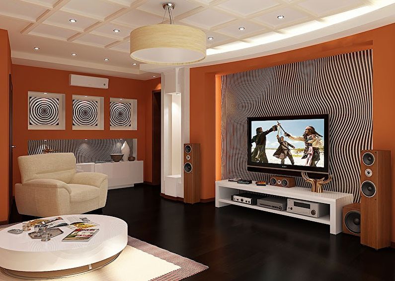 Reka Bentuk TV Drywall